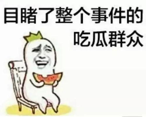 吃瓜群众什么都可以放下,尽享吃瓜时光